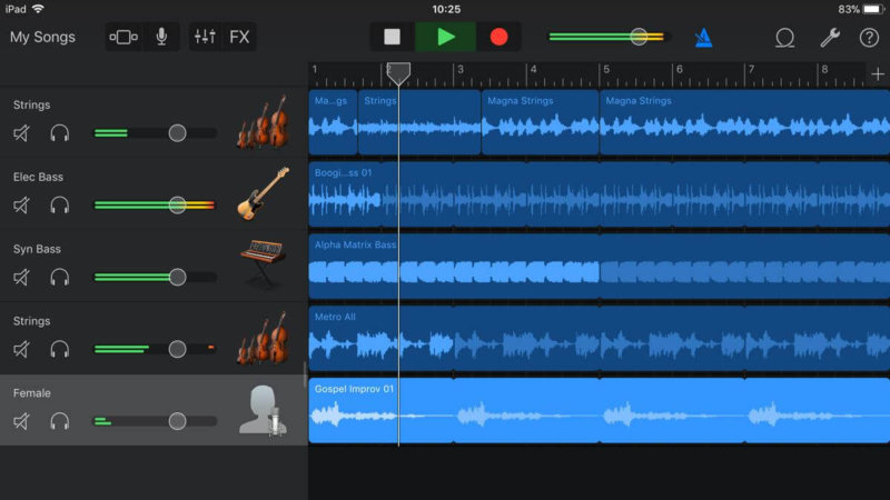 Garageband is revered among iPhone and Mac users
